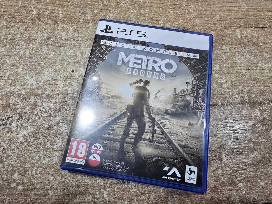 Metro Exodus PS5 Pudełko
