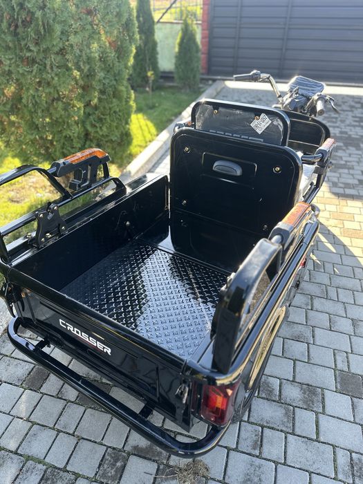 Електричний трицикл вантажо пасажир Crosser Cargo 10
