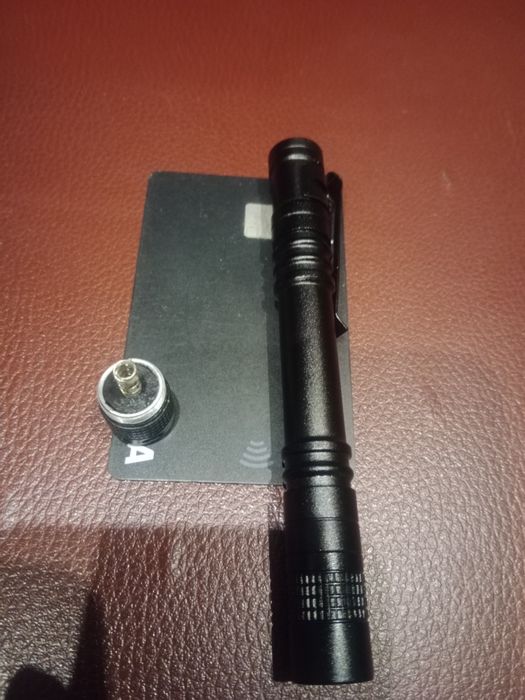 Ліхтарик червоне світло металевий