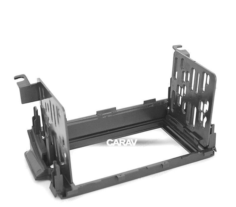 MOLDURA ADAPTADOR PRETO PARA RADIO 2-DIN PARA HONDA CIVIC 2016+