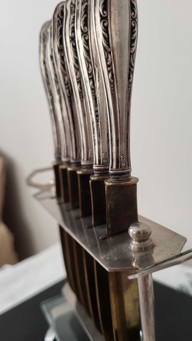 Srebrne noże do owoców Niemcy (800)