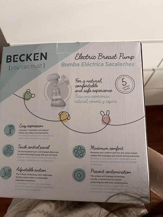 Bomba eletrica de leite