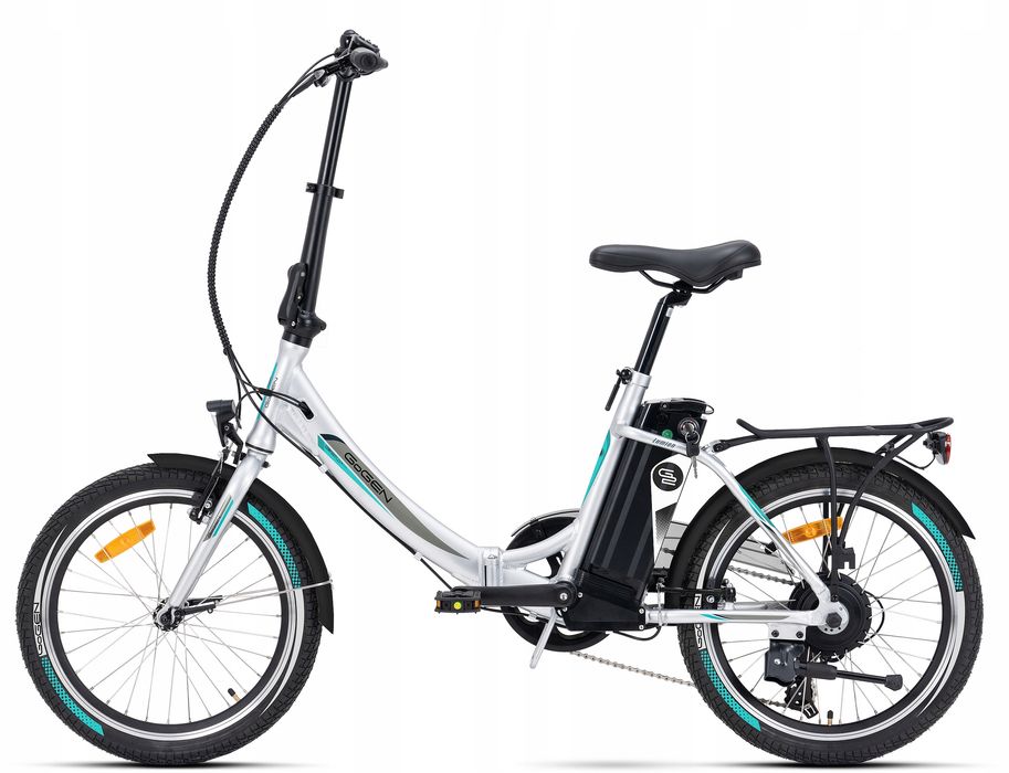 Składak Gogen Lumion Silver/Turquoise