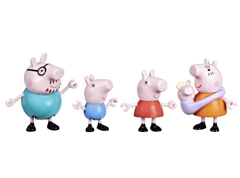 Акція! Peppa Pig Пеппа Піг Peppa сім‘я з Еві малюк Evie