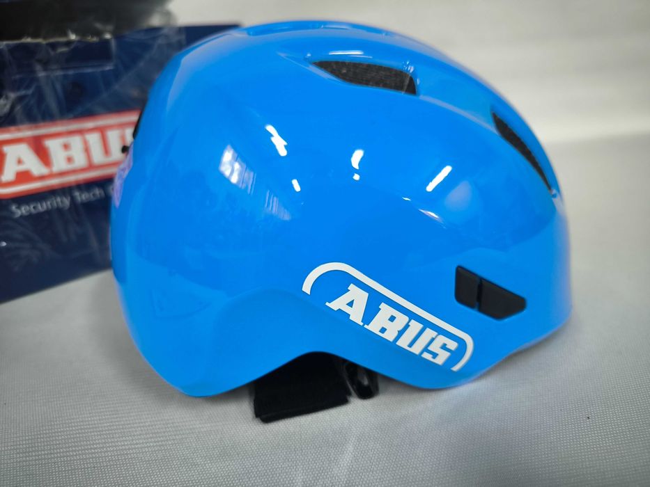 Kask rowerowy Abus Smiley 3.0 shiny blue S 45-50