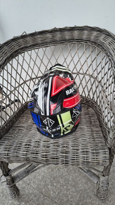 Kask na Crossa dla nastolatka