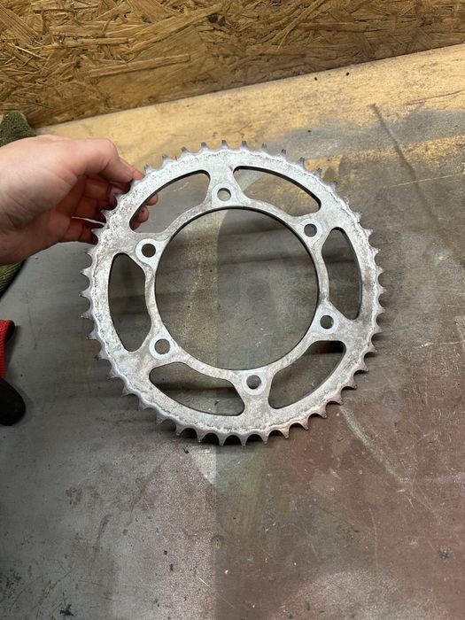 Мотозірка задня JT сталь 520 z.45 R897,45SC R897,45SC