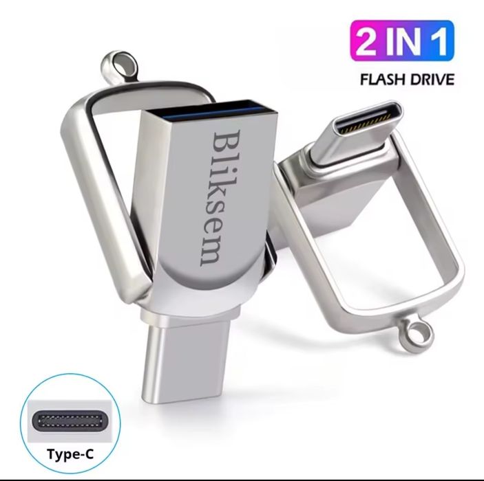 Pamięć flash USB 64GB do PC TYPE-C  Bliksem 2w1 USB 2.0 T
