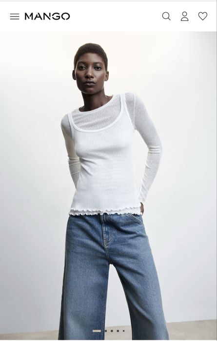 Жіночий Лонгсів від Mango розмір М(38)