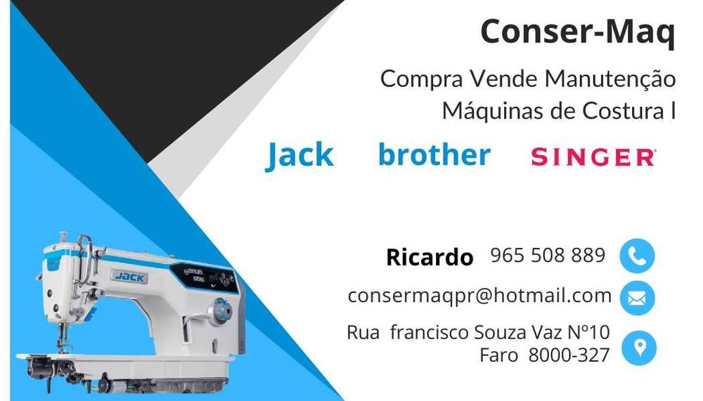 Arranjo Máquina de costura