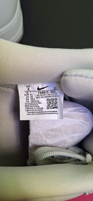 Buty Nike Air Force 1 Waterproof r.41 Nowe