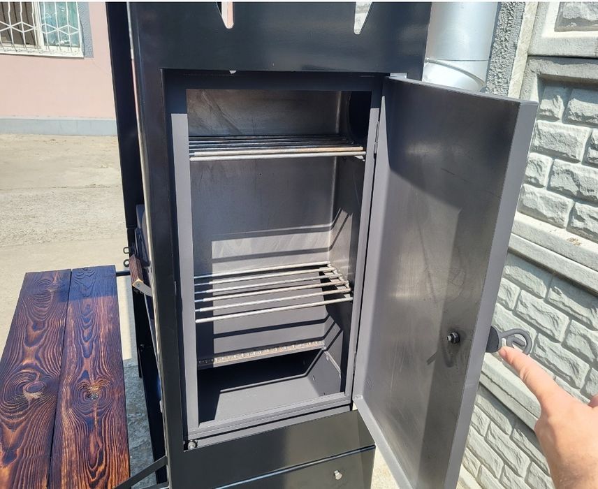 •4 мм• Мангал с Крышей /Дахом/Кришою/Коптильня /Смокер/ Печь Под Казан