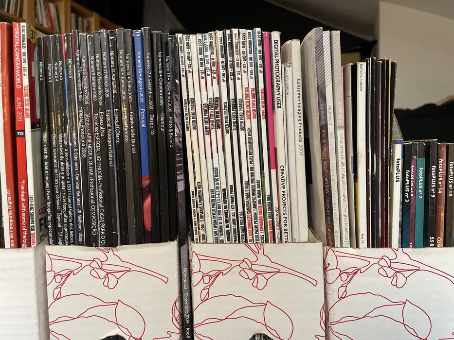 NOVO PREÇO Revistas O Mundo da Fotografia Digital + extras