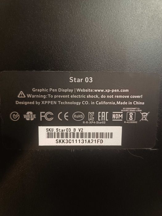 Tablet graficzny Tablet graficzny XP-PEN Star 03