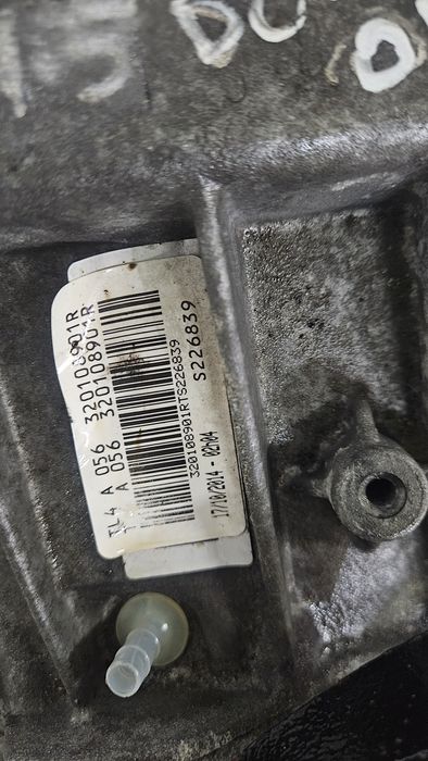 Caixa velocidades Renault 1.5dci com referência  TL4 056