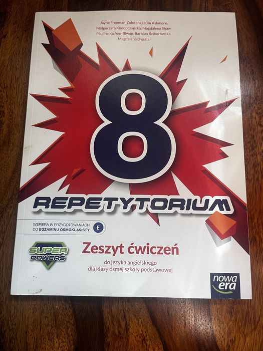 Repetytorium zeszyt ćwiczeń klasa 8