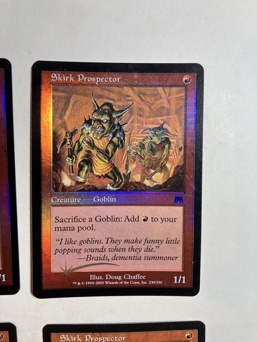 Mtg , Skirk Prospector playset