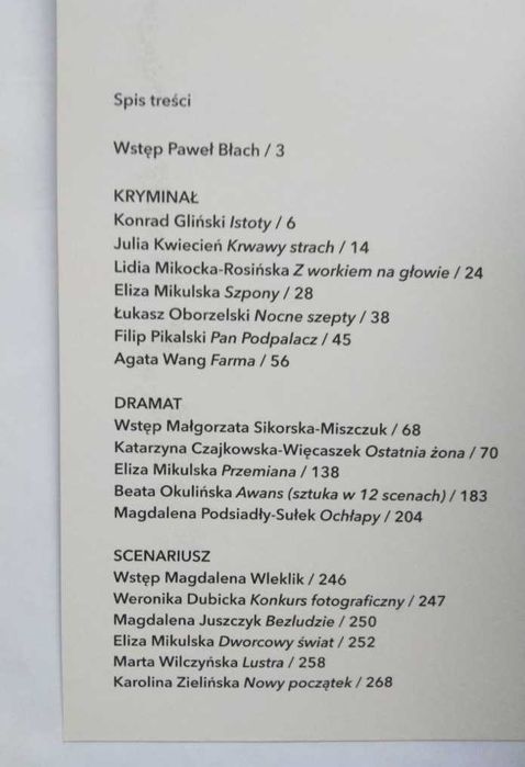 książki z warsztatów literackich