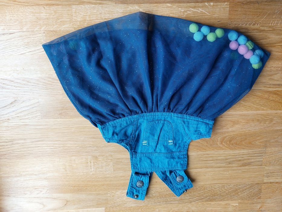 Sukienka jeansowa tiul 62