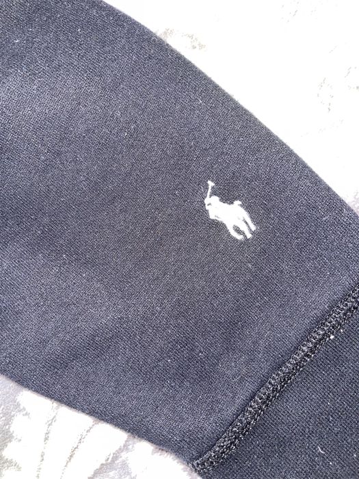 Свитшот Polo Ralph Lauren с логотипом, черный, размер M