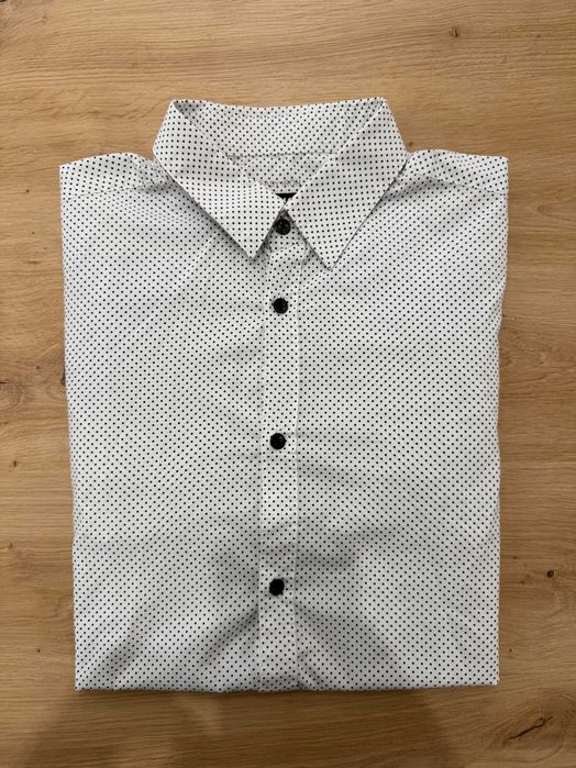 H&M - Koszula elegancka w kropki Rozmiar - L Okazja!