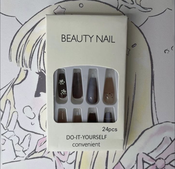 Накладні нігті 24 шт.