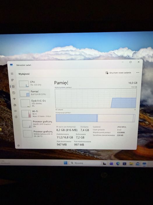 Laptop do gier HP Pavilion