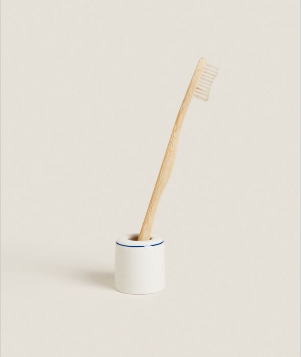 Porta-Escovas Cerâmica Zara Home NOVO