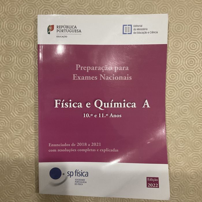 Preparação para Exames Nacionais- Fisica e Quimica A 10 e 11 anos