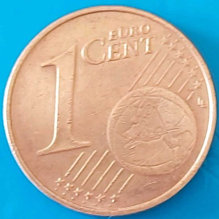 1 cêntimo de 2017 Letra F da Alemanha