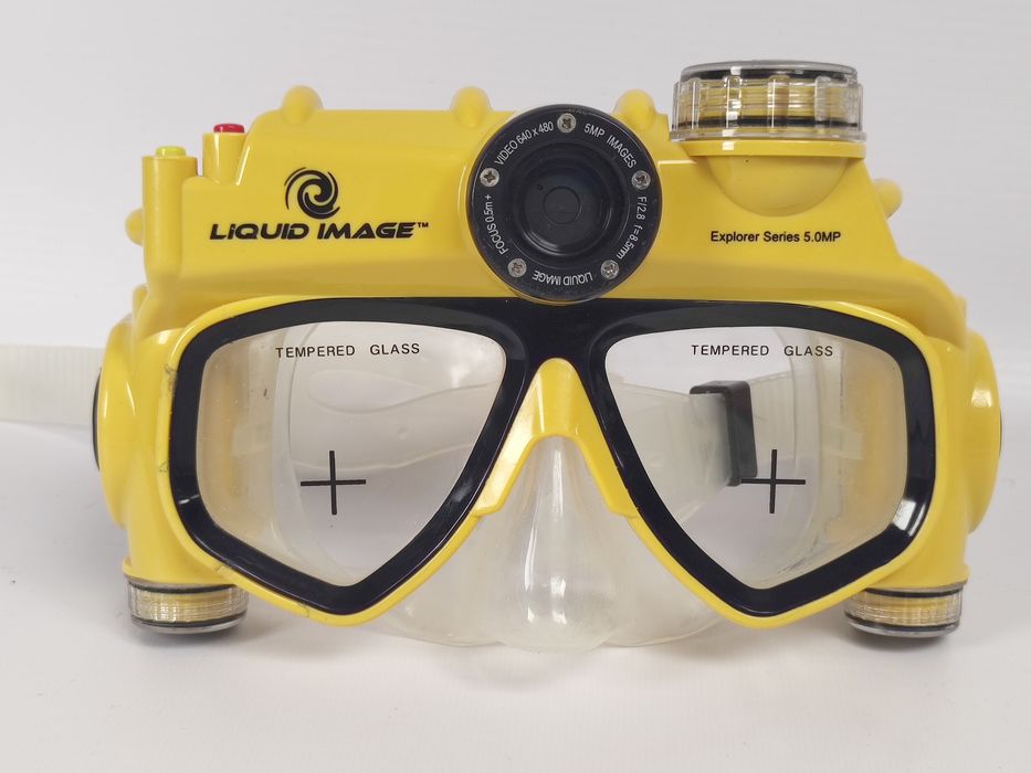 Маска для дайвінгу з вбудованою камерою для підводної зйомки