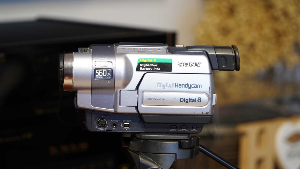 Kamera Sony Digital8 DCR-TRV145E VIDEO8 Super NightShot Retro Sprawna
