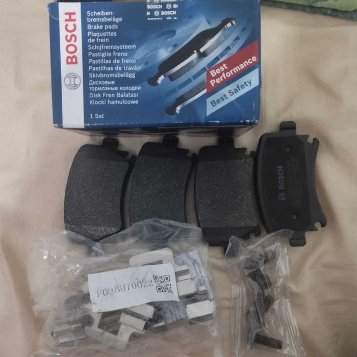 Vende se pastilhas de travão Bosch (eixo traseiro)