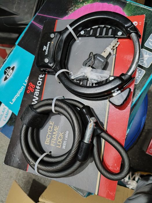 Zapięcie rowerowe Podkowa + linka