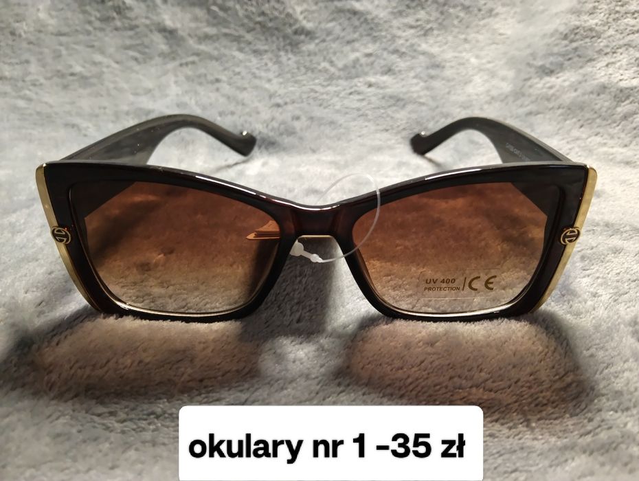 Okulary przeciwsłoneczne z filtrem UV 400