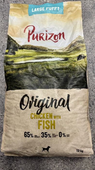 Purizon Junior Large Chicken/fish+Black angus