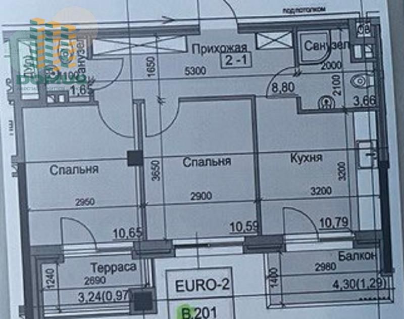 Продам 2-х комн ЖК Пространство на Дачной, Фонтан! 2 балкона!