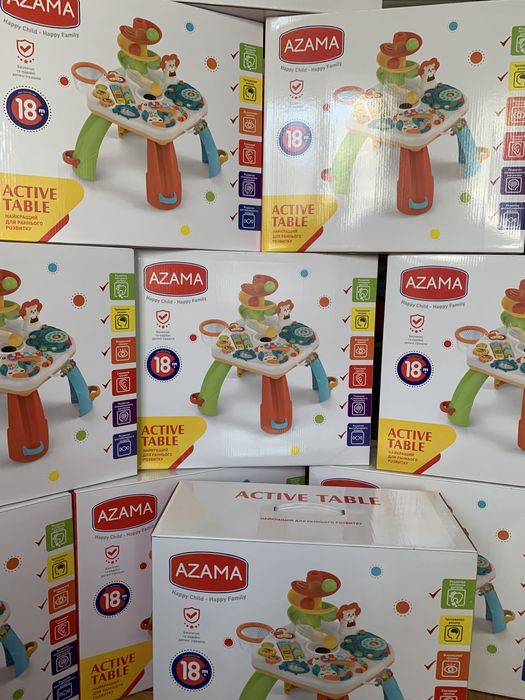 Дитячий ігровий столик TM AZAMA. Іграшки, дитячі подарунки.