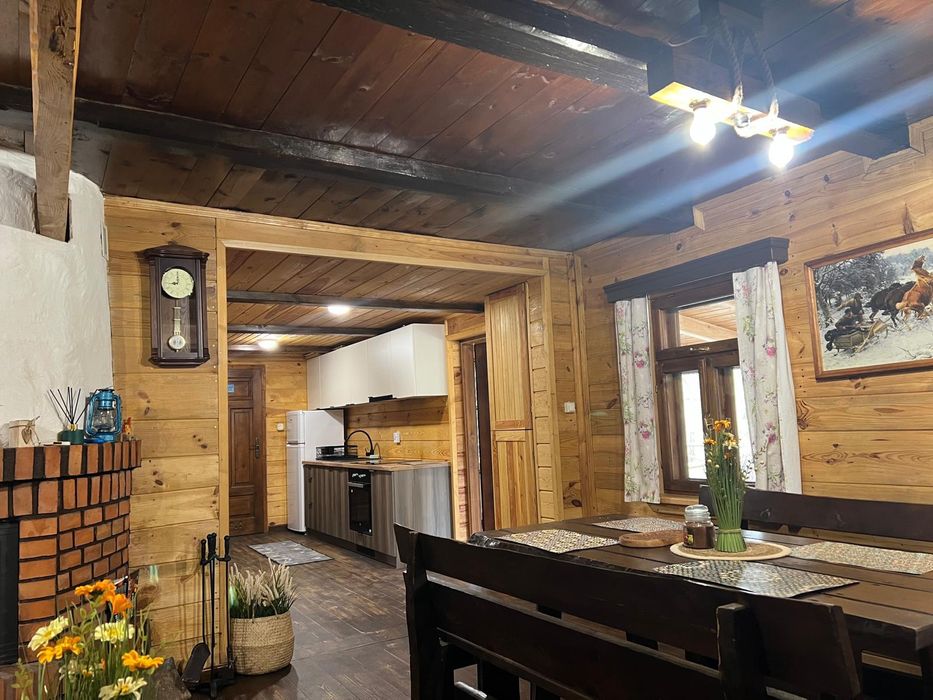 Domek w lesie,bania, jacuzzi noclegi lubelskie