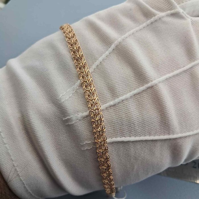 Золотой браслет 5,16 грамм 18 см Золотий браслет Золото 585