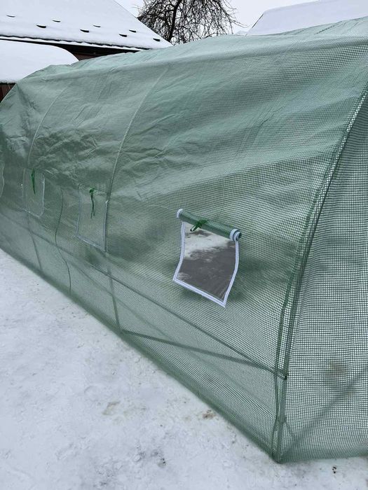 Теплиця парник з вікнами для саду, дачі 10 / 18 кв.м. Теплица