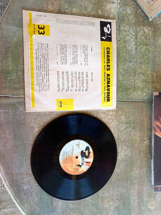 Vinil, Charles Aznavour Accompagné Par Burt Random Et Paul Mauriat – Les Comédiens, P.grátis