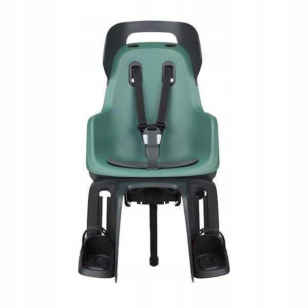 Fotelik rowerowy tylny POZNAŃ Bobike GO RS na bagażnik ODCHYLANY mint