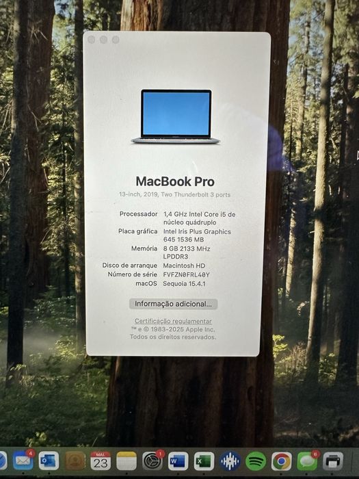 Macbook pro 13 2019 i5 8Gb/128Gb