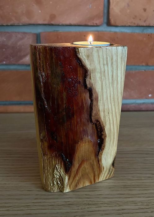 Ozdoby walentynkowe, świeczniki