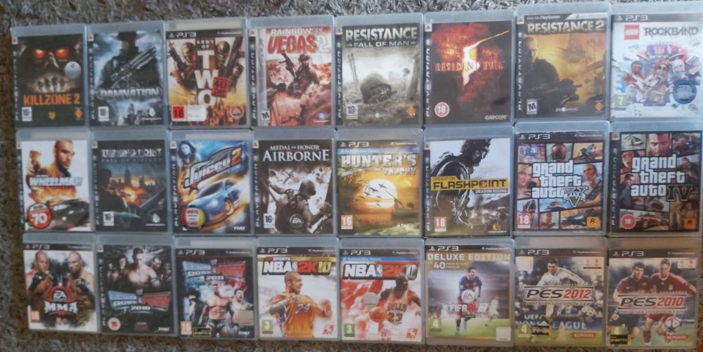 Ps1 ps2 Ps3 mega drive game cube e sega saturno vários jogos.