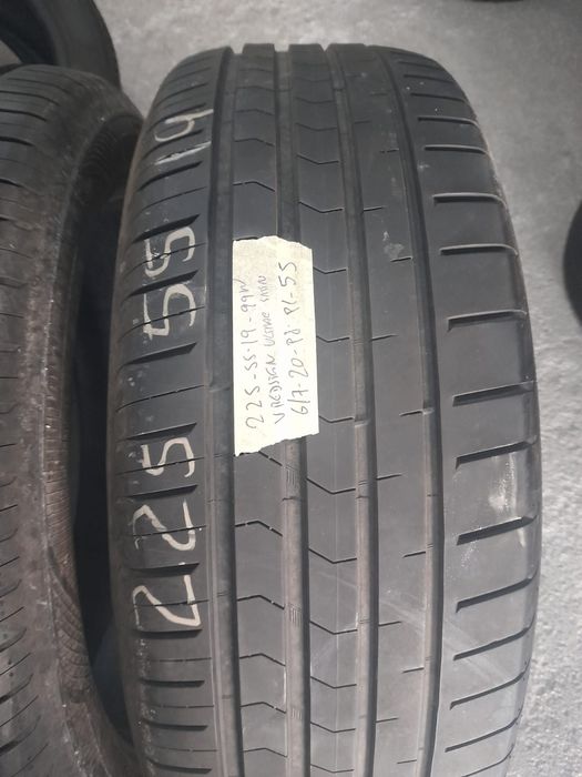 4 pneus 225/55R19 seminovos
