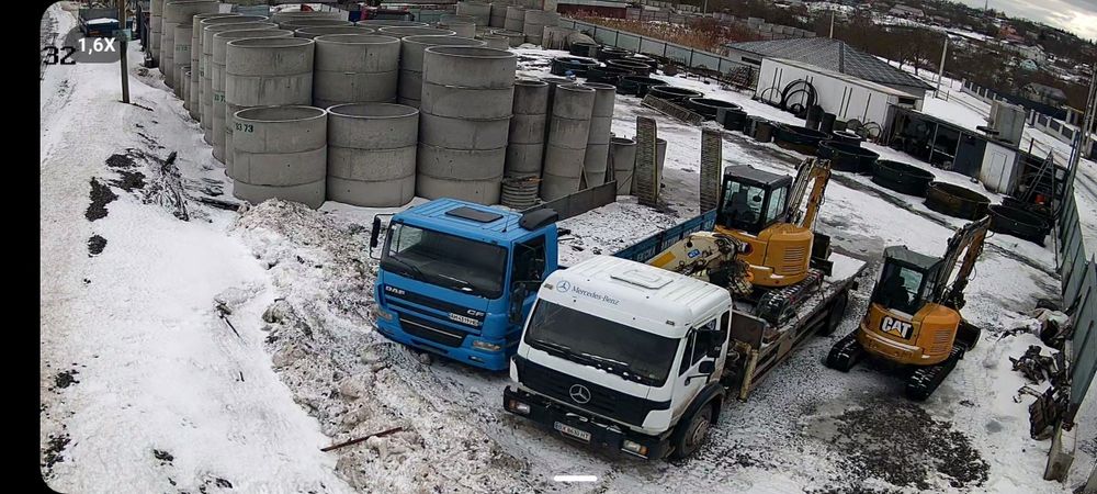 Монтаж септика під ключ бетонні кільця міні екскаватор