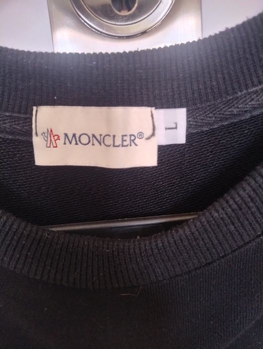 Czarna Bluza Moncler