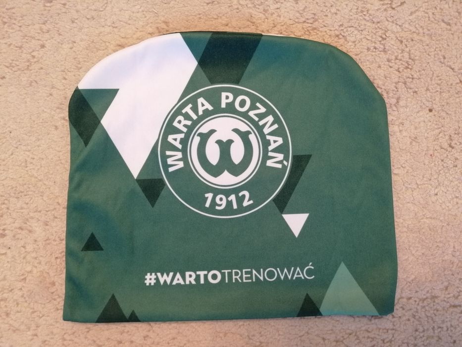 Czapka piłkarska Warta Poznań